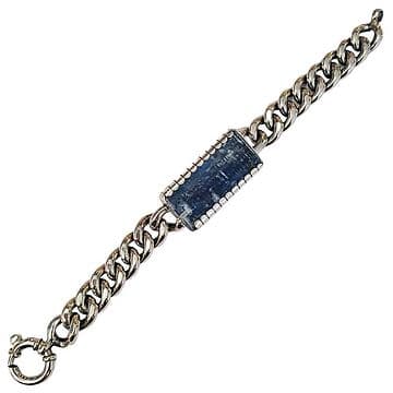 PULSEIRA BARBELA COM CIANITA RECTÂNGULAR