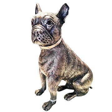 BULLDOG FRANÇÊS EM PRATA