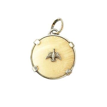 MEDALHA MARFIM/2,5CM/ESPIRITO SANTO