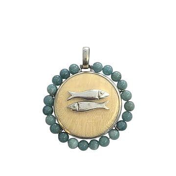 MEDALHA SIGNO PEIXES/MÊS MARÇO