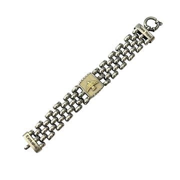 PULSEIRA ROLEX QUADRADO M.VEGETAL ESPIRITO SANTO OURO