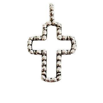 Cruz de prata 4cm