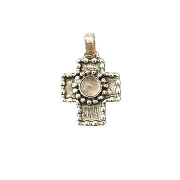 CRUZ DE PRATA GRANITOS E QUARTZO ROSA