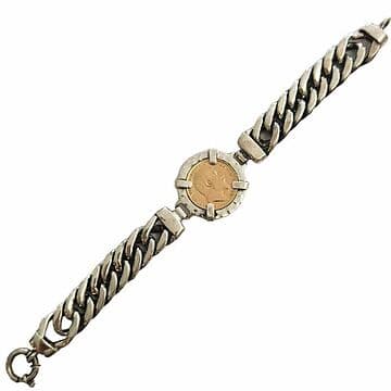 PULSEIRA PRATA COM MEIA-LIBRA